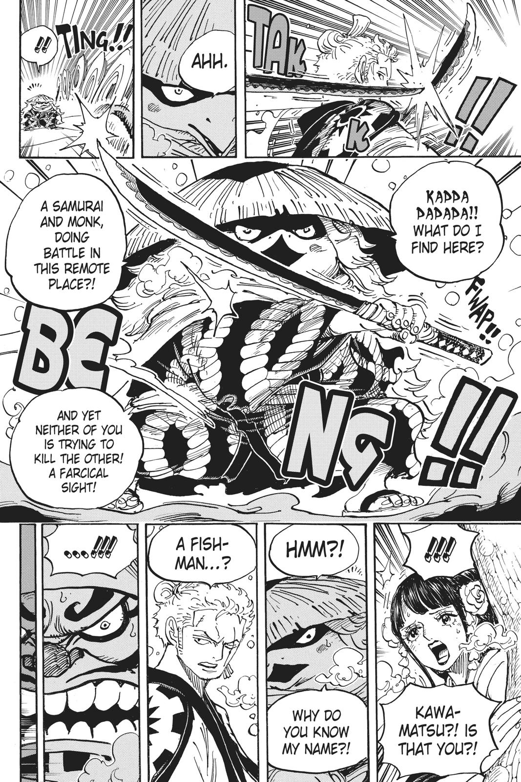 One Piece, Chapter 952 image 004