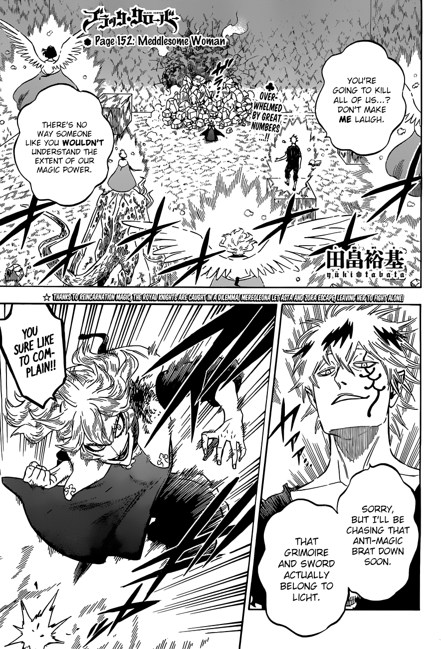 Black Clove, Chapter 152 image 01