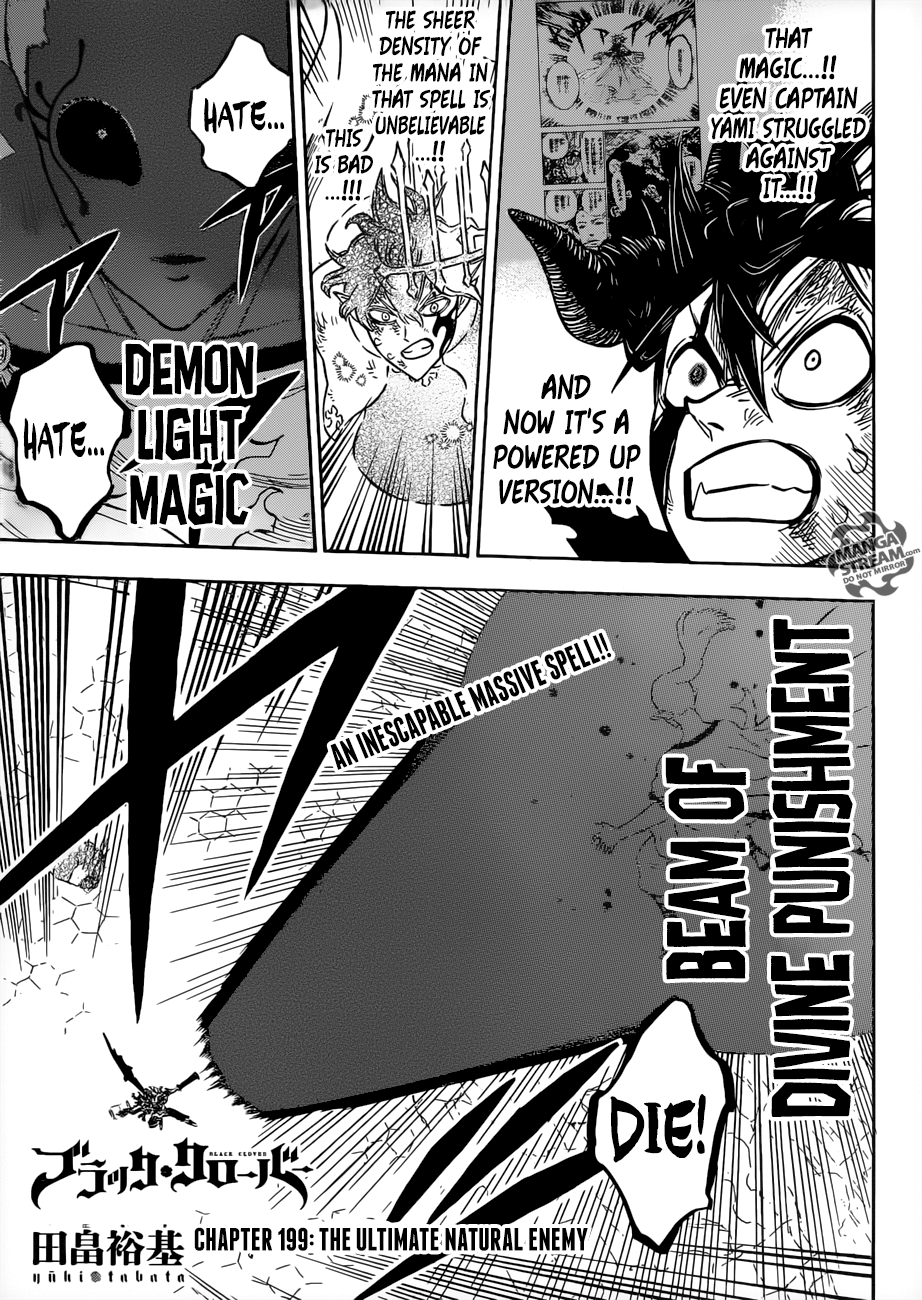 Black Clove, Chapter 199 image 01