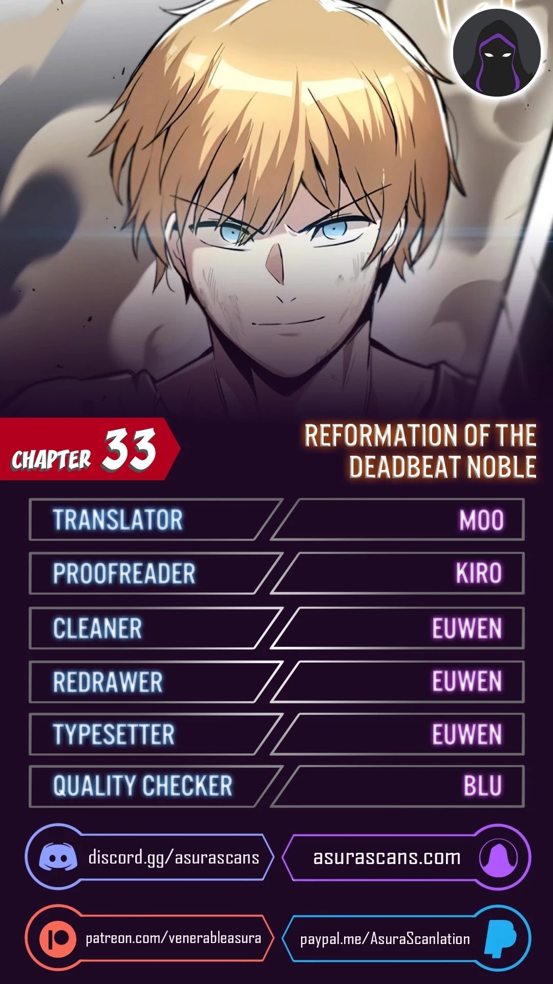  Reformation Of The Deadbeat Noble, Chapter 33 image 01