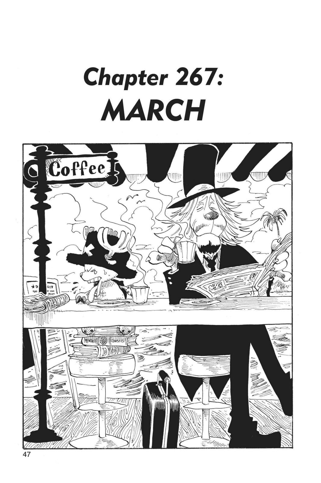 One Piece, Chapter 267 image 001