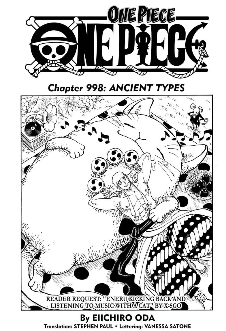 One Piece, Chapter 998 image 01