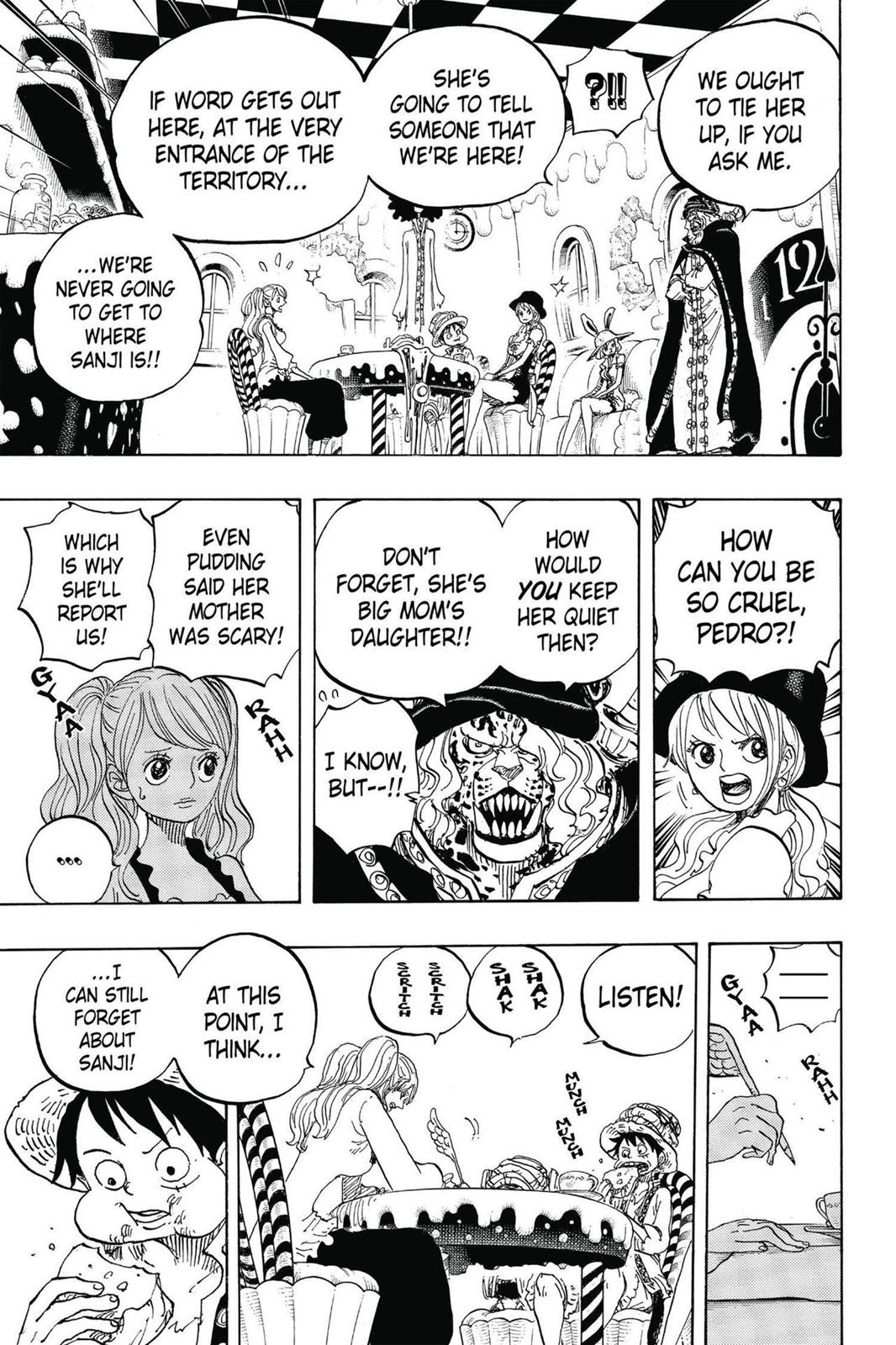 One Piece, Chapter 828 image 014