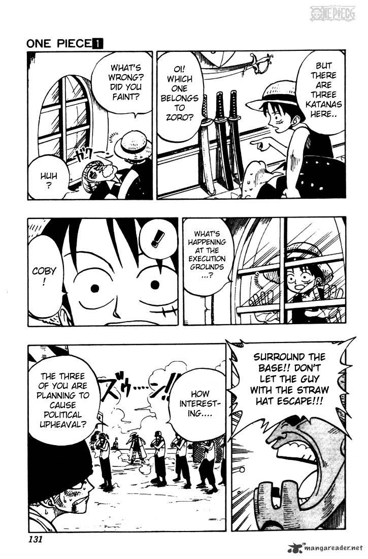 One piece, Chapter 5  Pirate King And The Great Swordsman image 08
