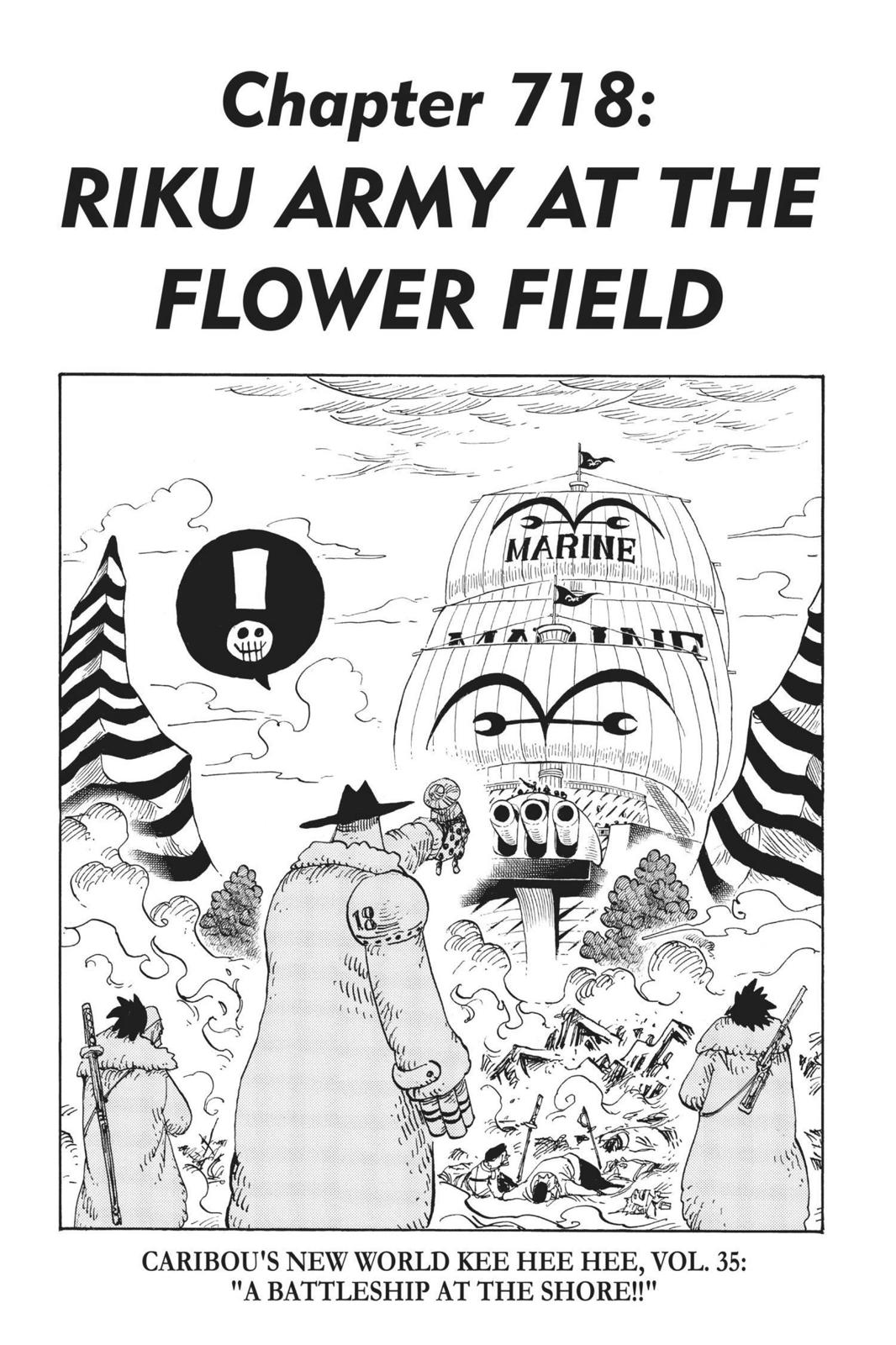 One Piece, Chapter 718 image 001