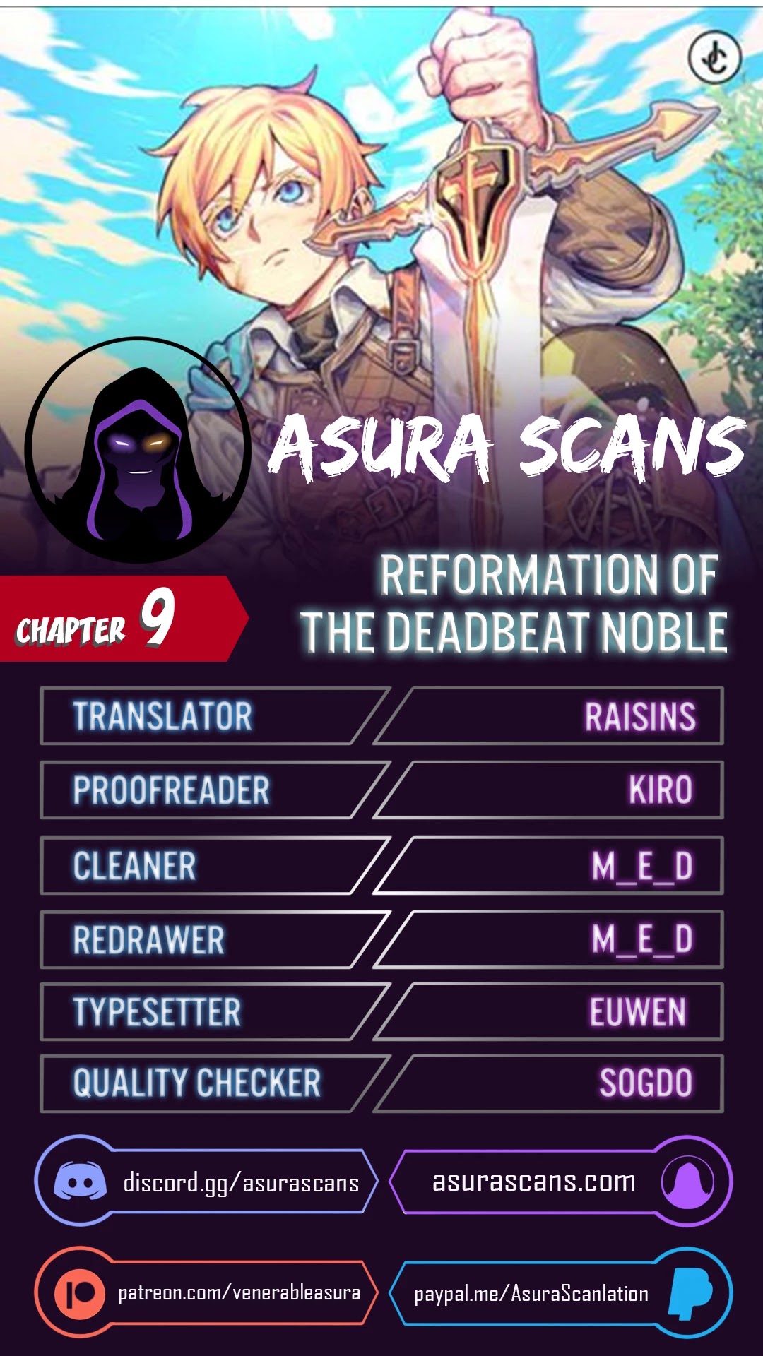  Reformation Of The Deadbeat Noble, Chapter 9 image 01