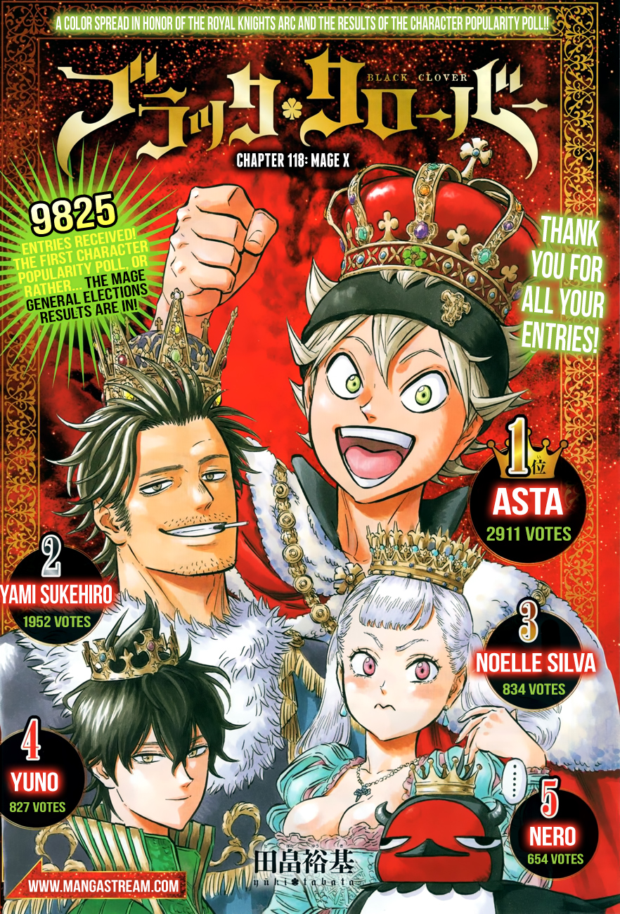 Black Clove, Chapter 118 image 01