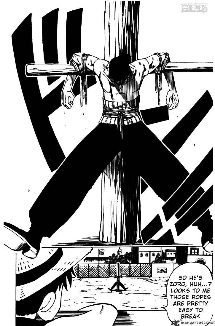 One piece, Chapter 3  Pirate Hunter Zoro Enters image 08
