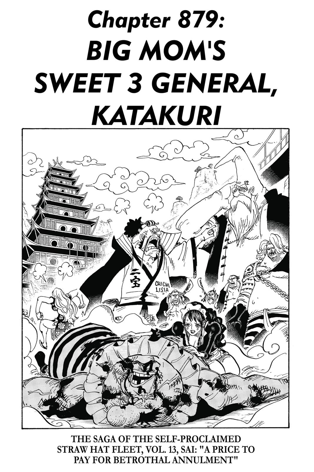 One Piece, Chapter 879 image 001