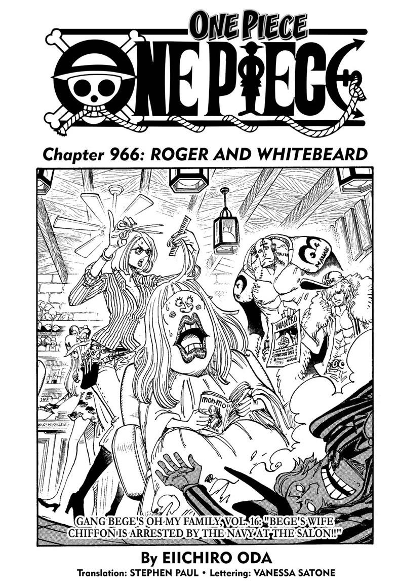One Piece, Chapter 966 image 001