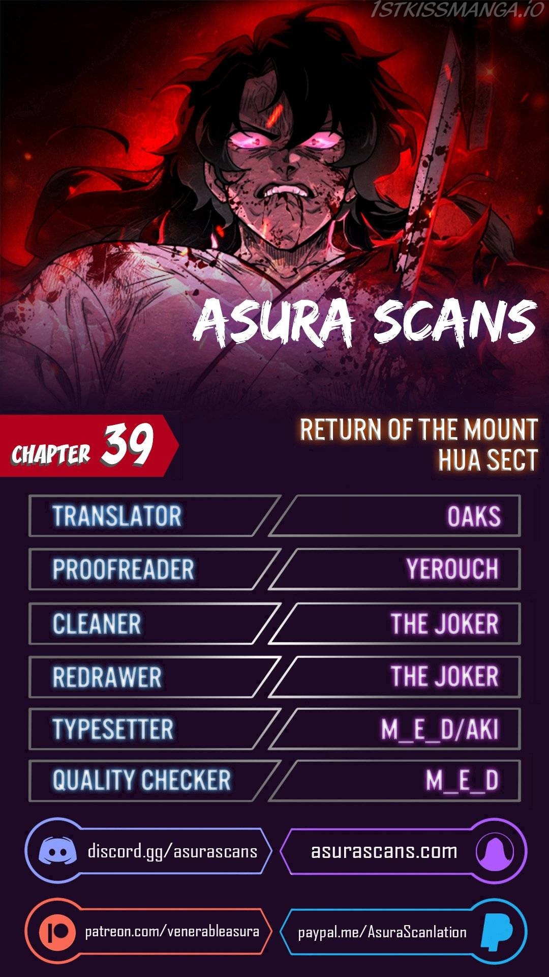 Return Of The Mount Hua Sect, Chapter 39 image 01