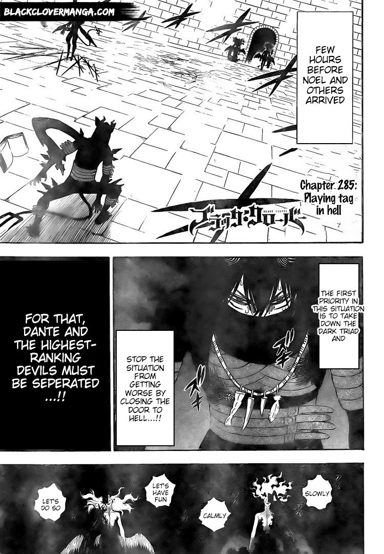 Black Clove, Chapter 285 image 01