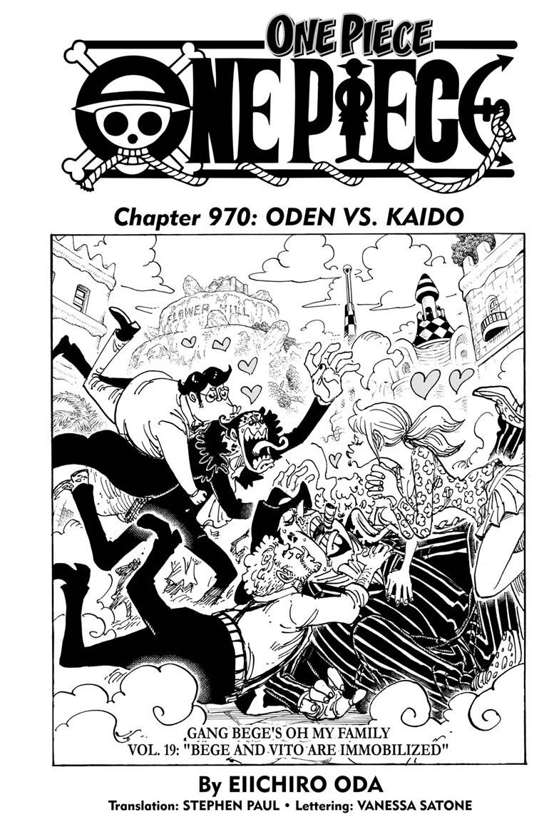 One Piece Chapter 970 One Piece Manga Online