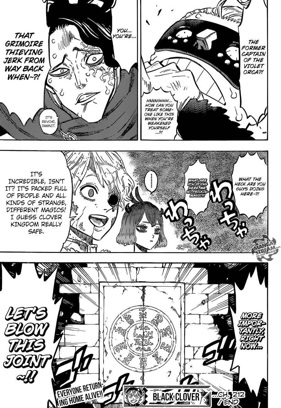 Black Clove, Chapter 212 image 16
