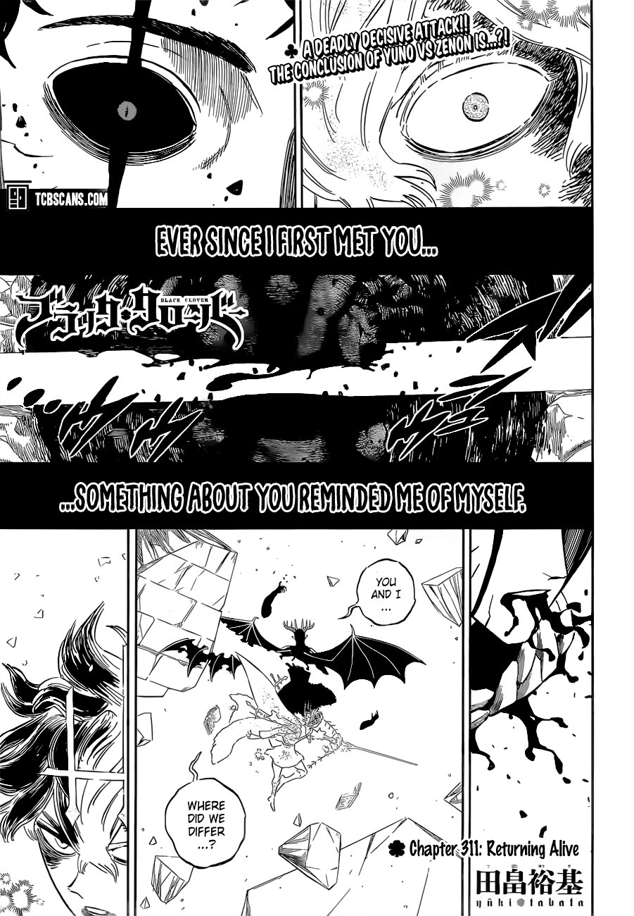 Black Clove, Chapter 311 image 01