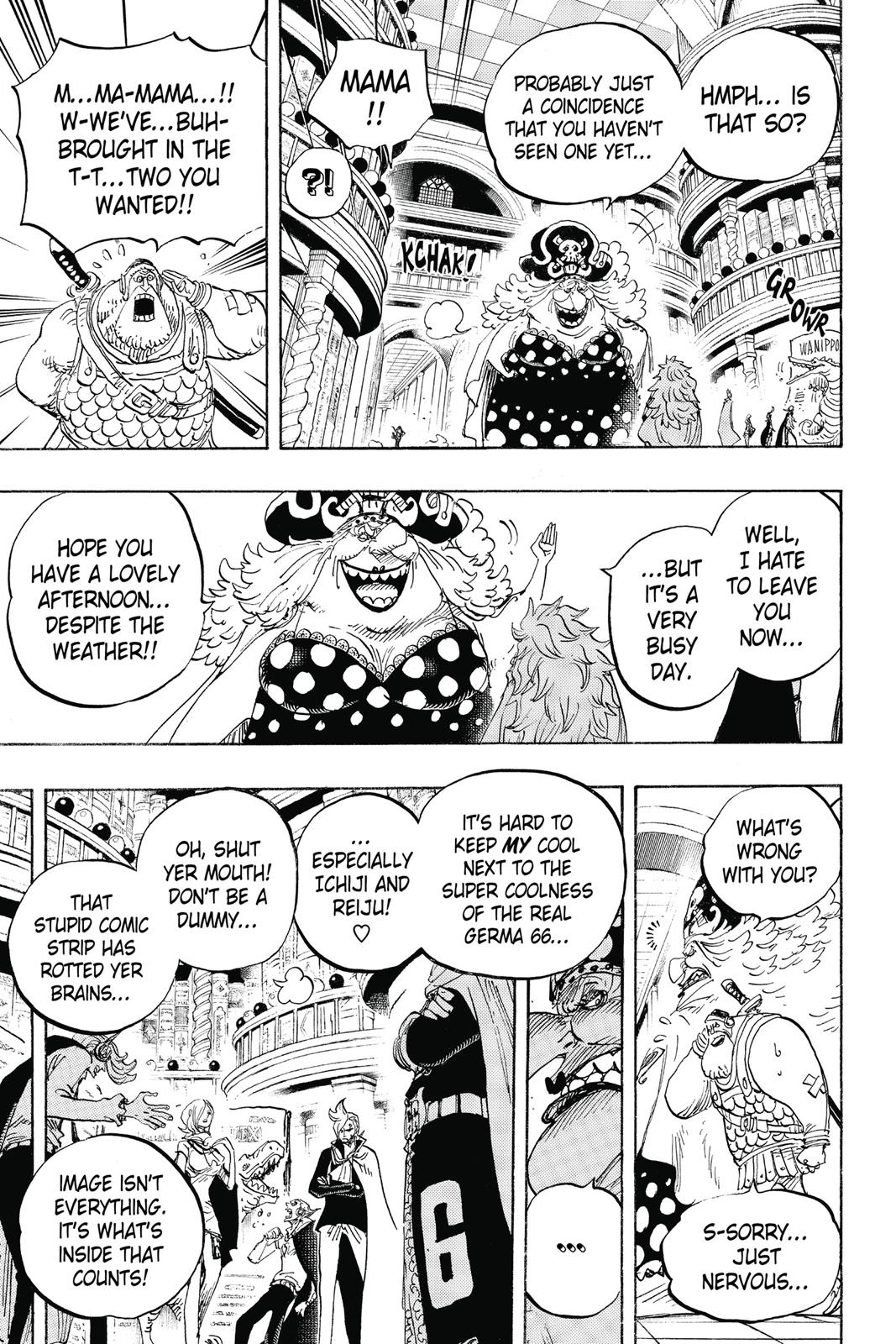 One Piece, Chapter 847 image 007