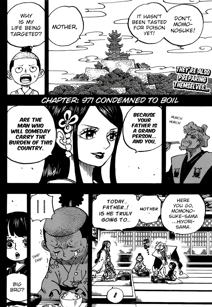 One Piece, Chapter 971 Condemned To Boil image 03