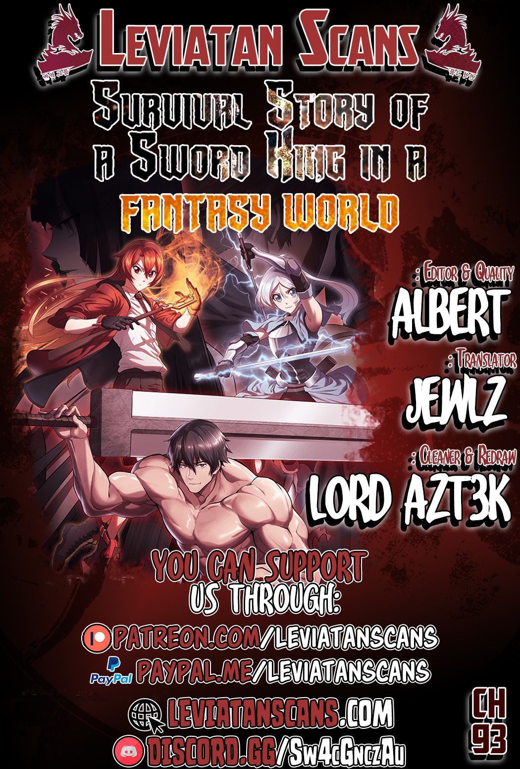 Survival Story Of A Sword King In A Fantasy World, chapter 93 image 01