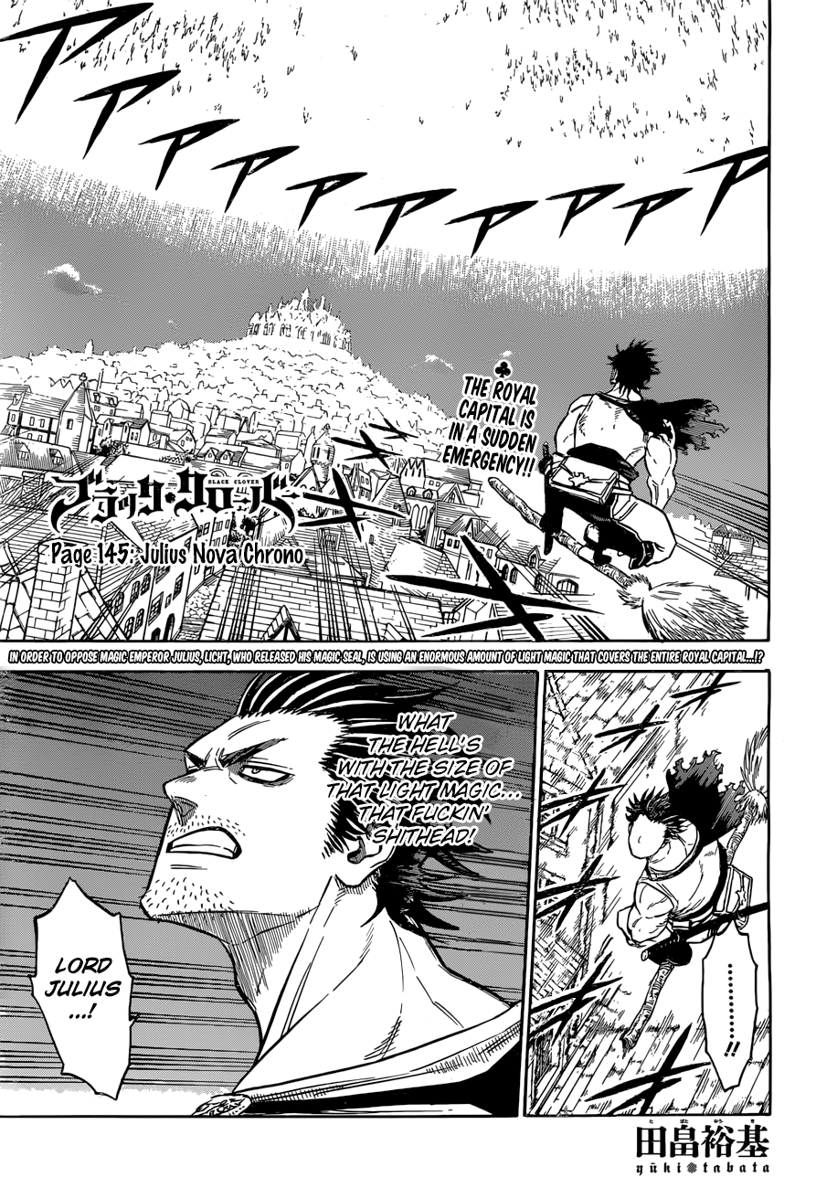 Black Clove, Chapter 145 image 01