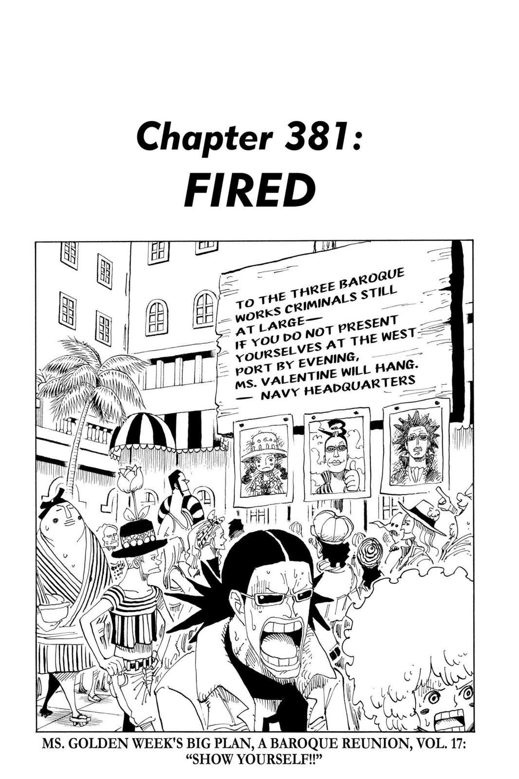 One Piece, Chapter 381 image 001