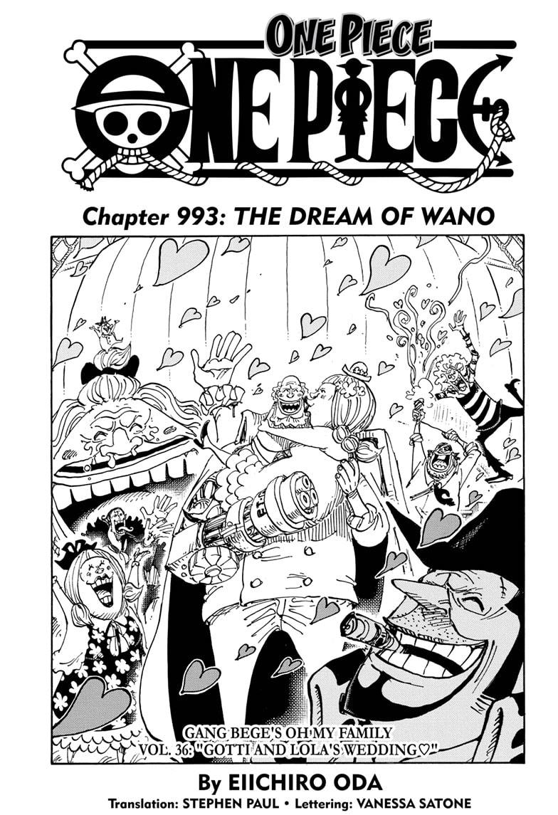 One Piece, Chapter 993 image 01