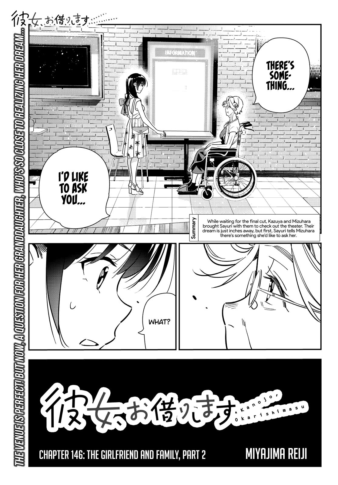 Rent A GirlFriend, Chapter 146 image 002