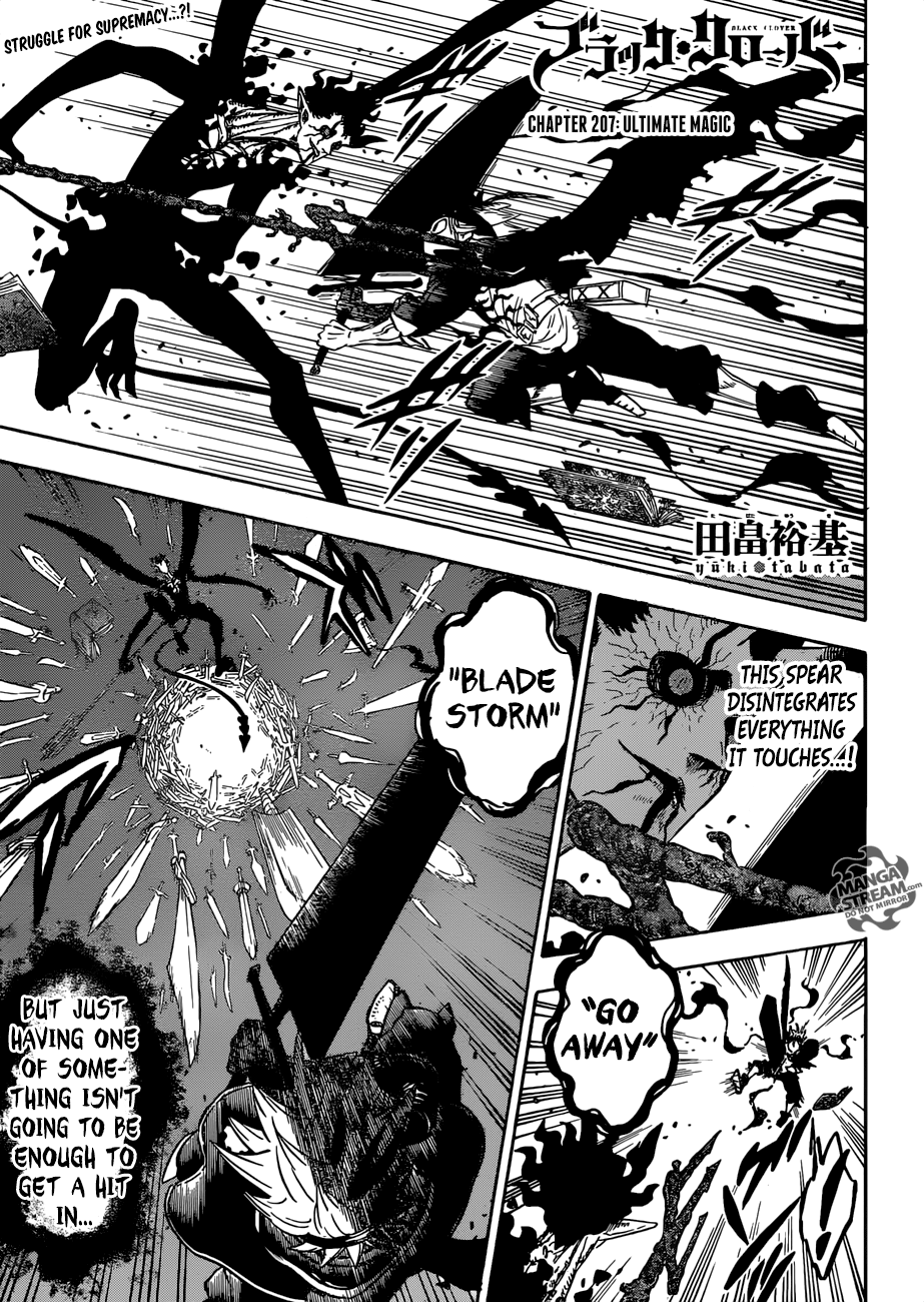 Black Clove, Chapter 207 image 01
