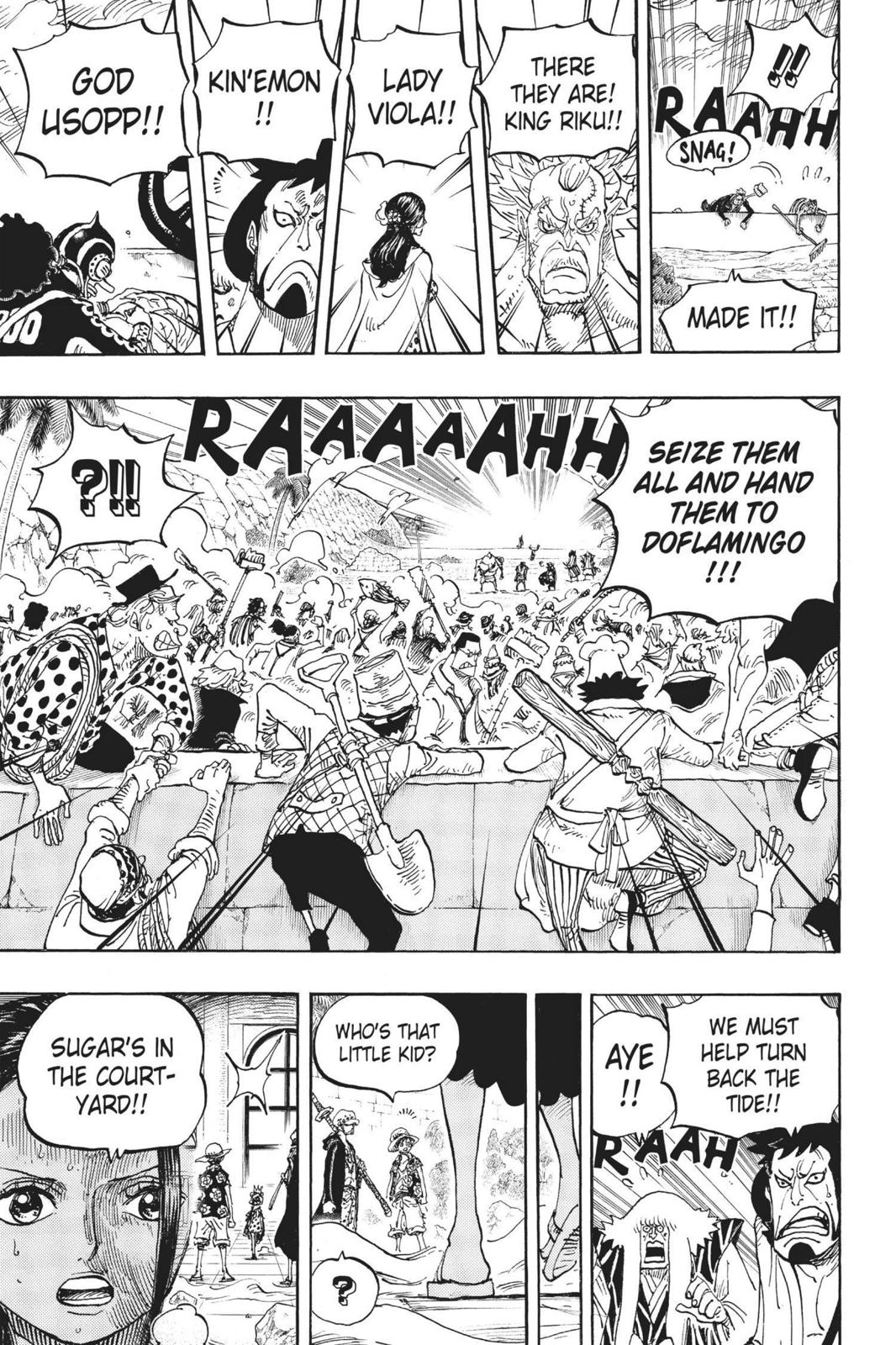One Piece, Chapter 758 image 009