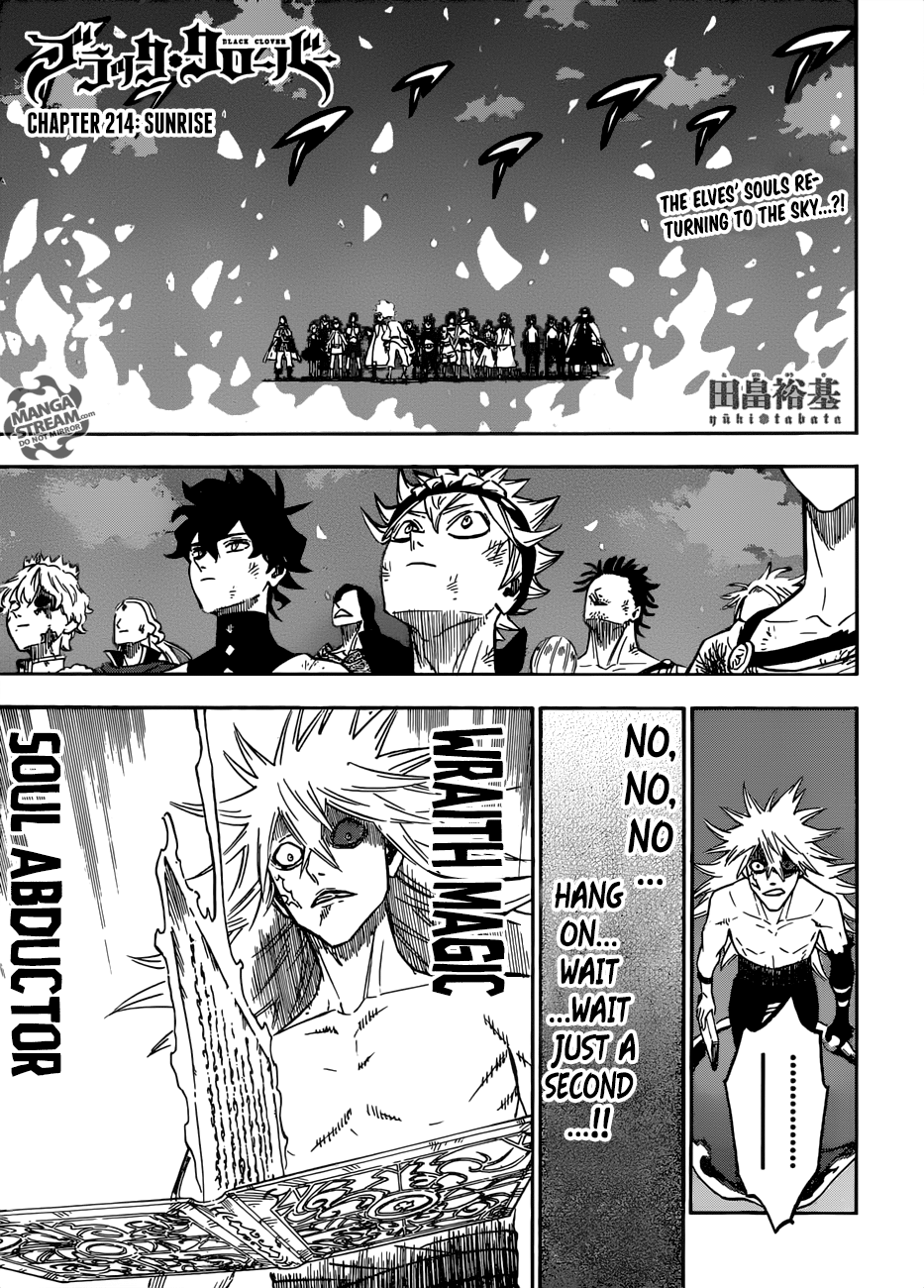 Black Clove, Chapter 214 image 01