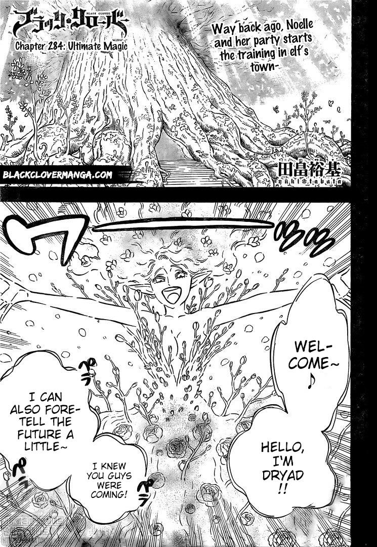 Black Clove, Chapter 284 image 01