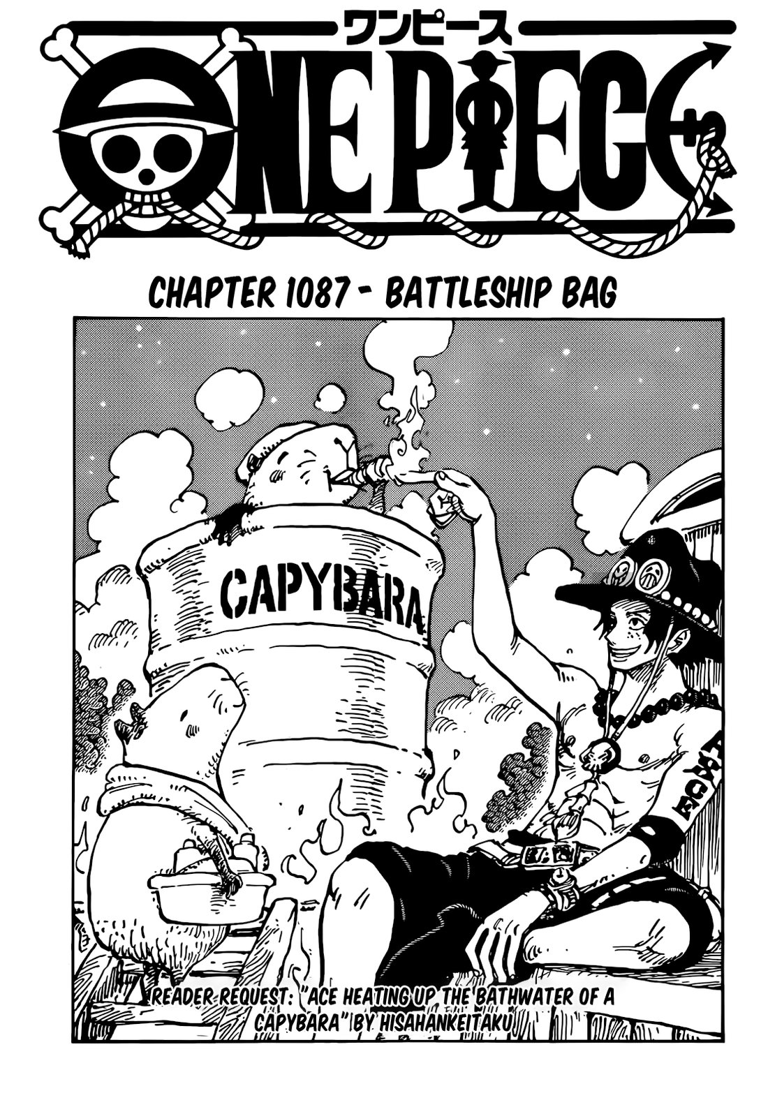 One piece, Chapter 1087 image 01