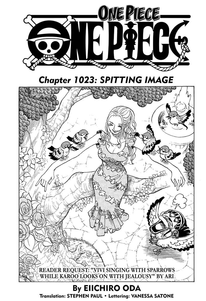 One Piece, Chapter 1023 image 01