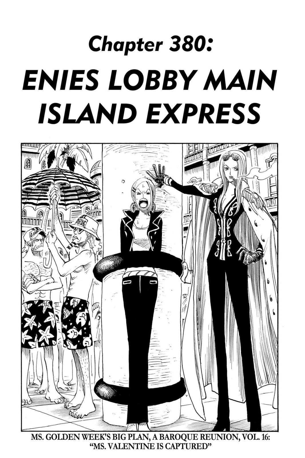 One Piece, Chapter 380 image 001