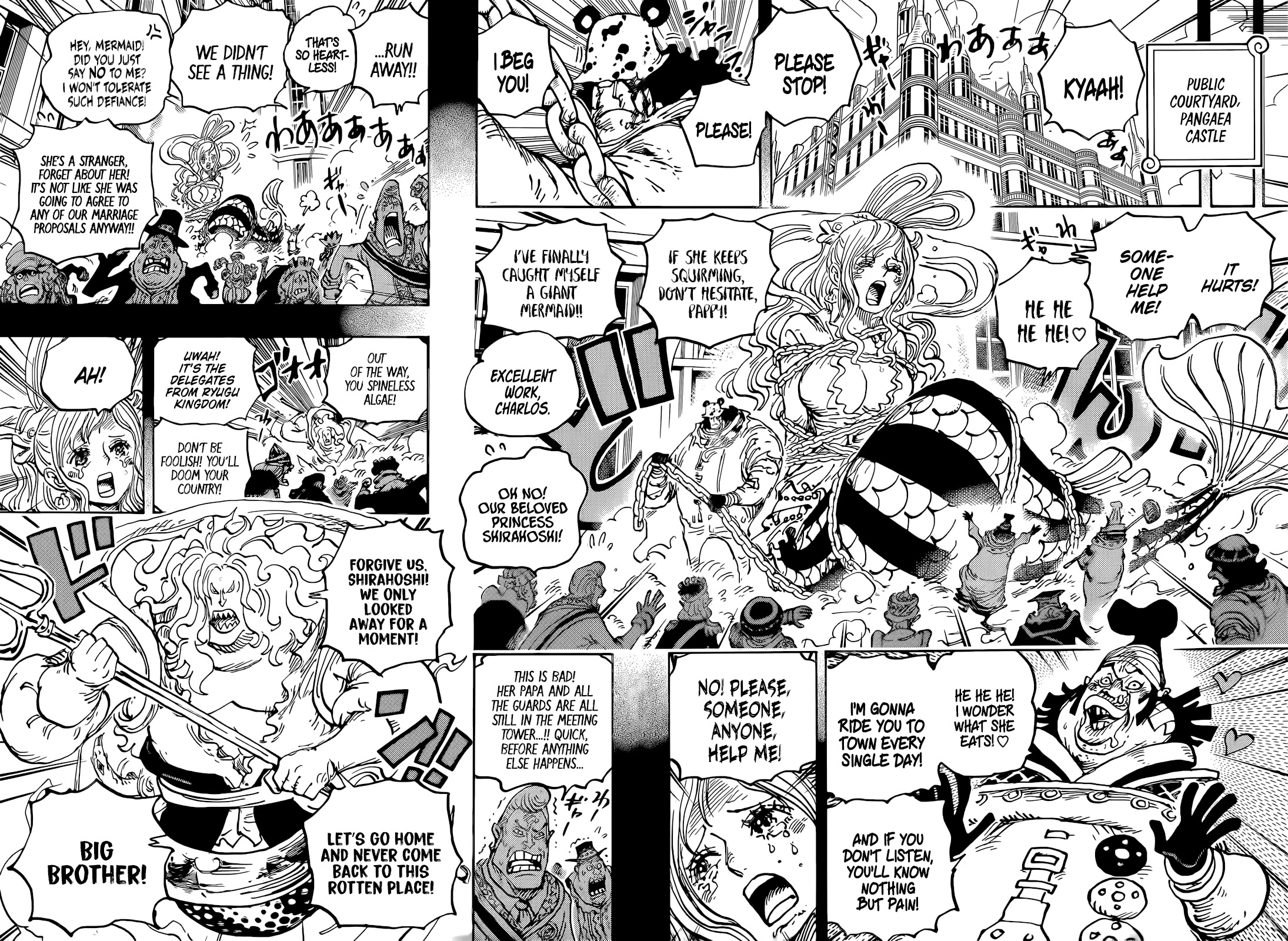 One piece, Chapter 1084 The Attempted Murder Of A Celestial Dragon image 11