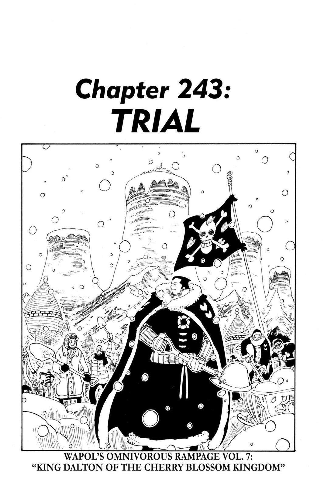 One Piece, Chapter 243 image 01