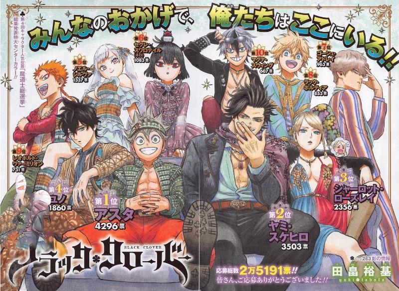 Black Clove, Chapter 263 image 01
