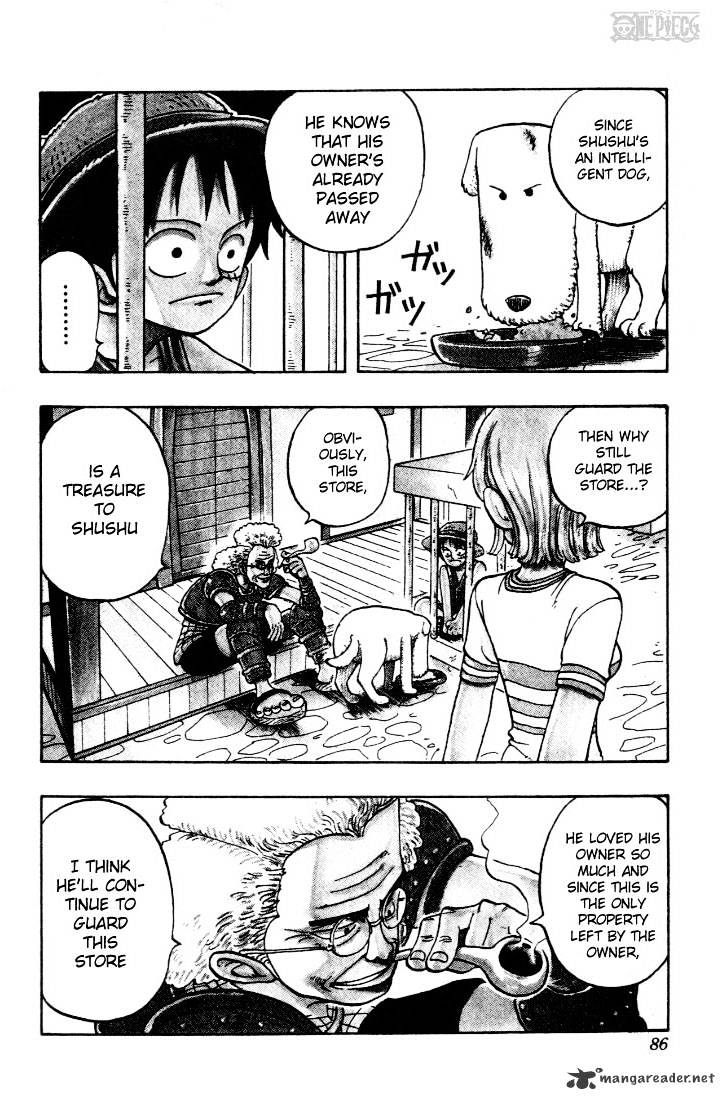 One piece, Chapter 12  The Dog image 14