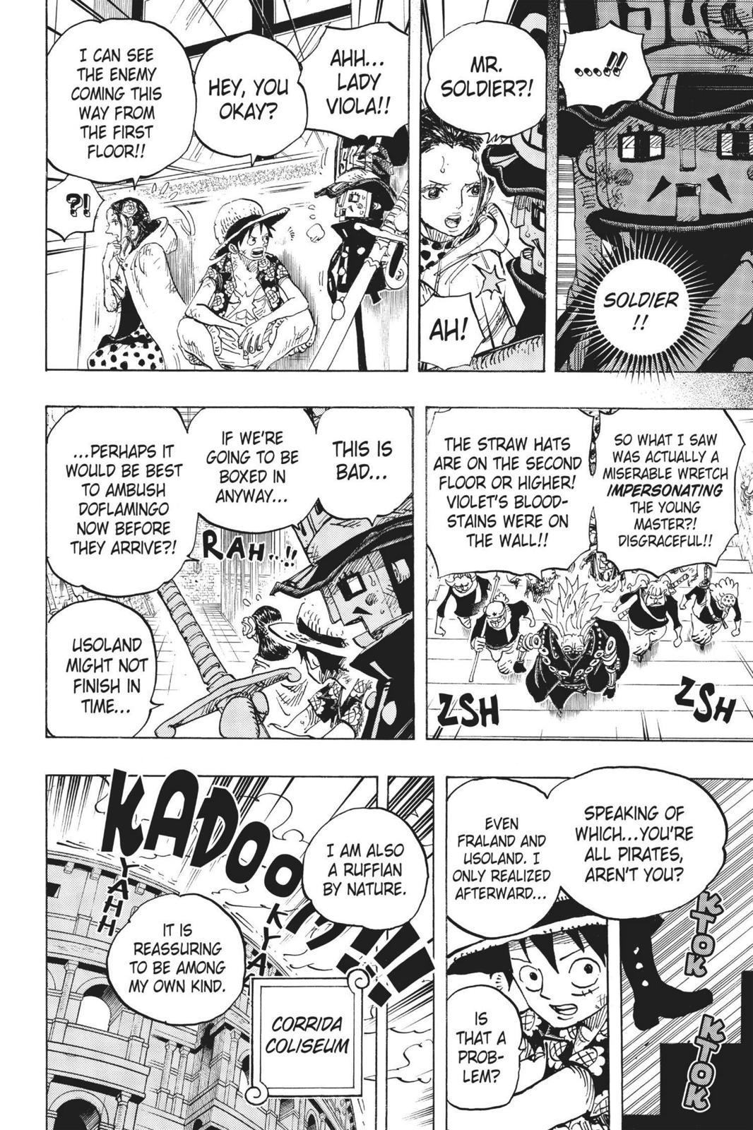 One Piece, Chapter 742 image 014
