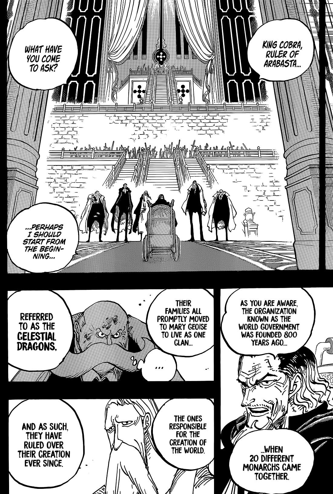 One piece, Chapter 1084 The Attempted Murder Of A Celestial Dragon image 07