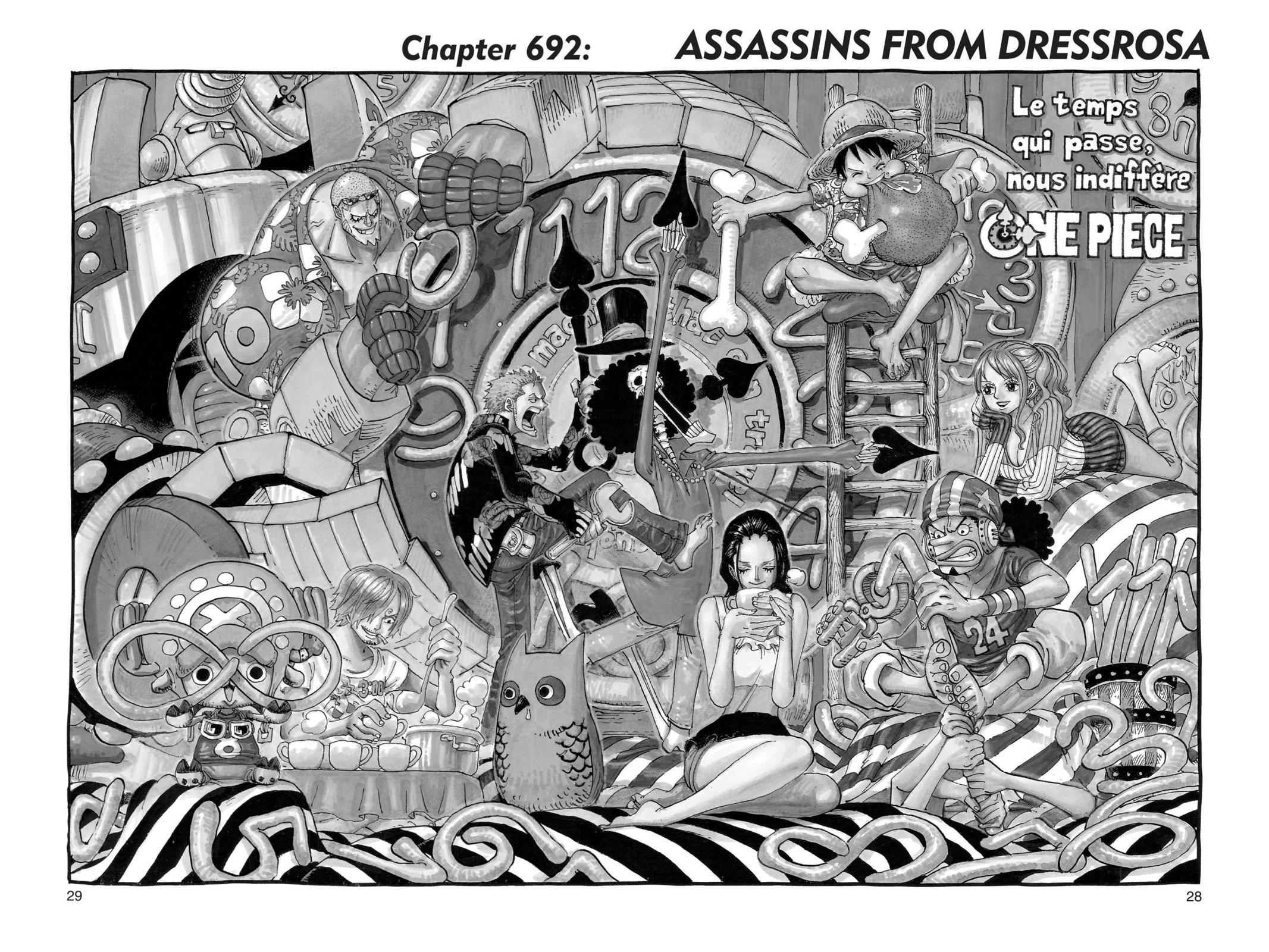 One Piece, Chapter 692 image 001