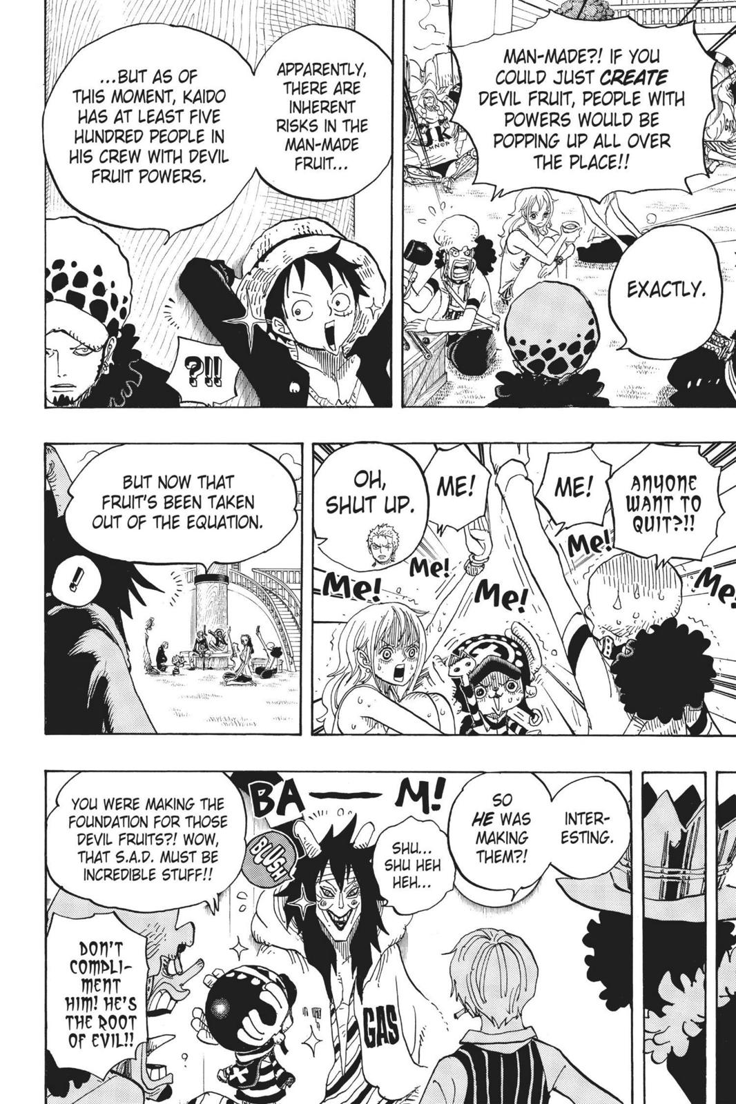 One Piece, Chapter 698 image 016