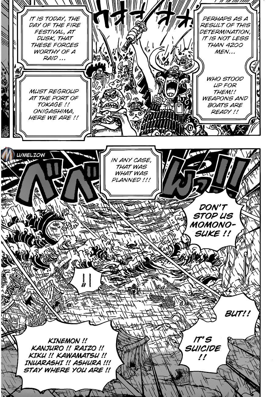One Piece, Chapter 974 Onward To Onigashima!! image 07