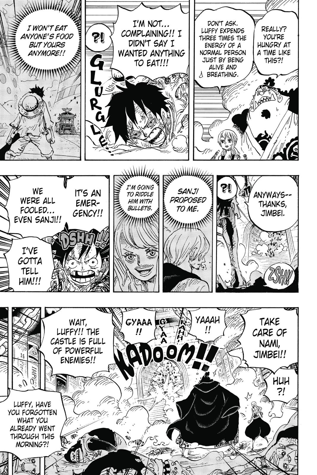 One Piece, Chapter 852 image 007
