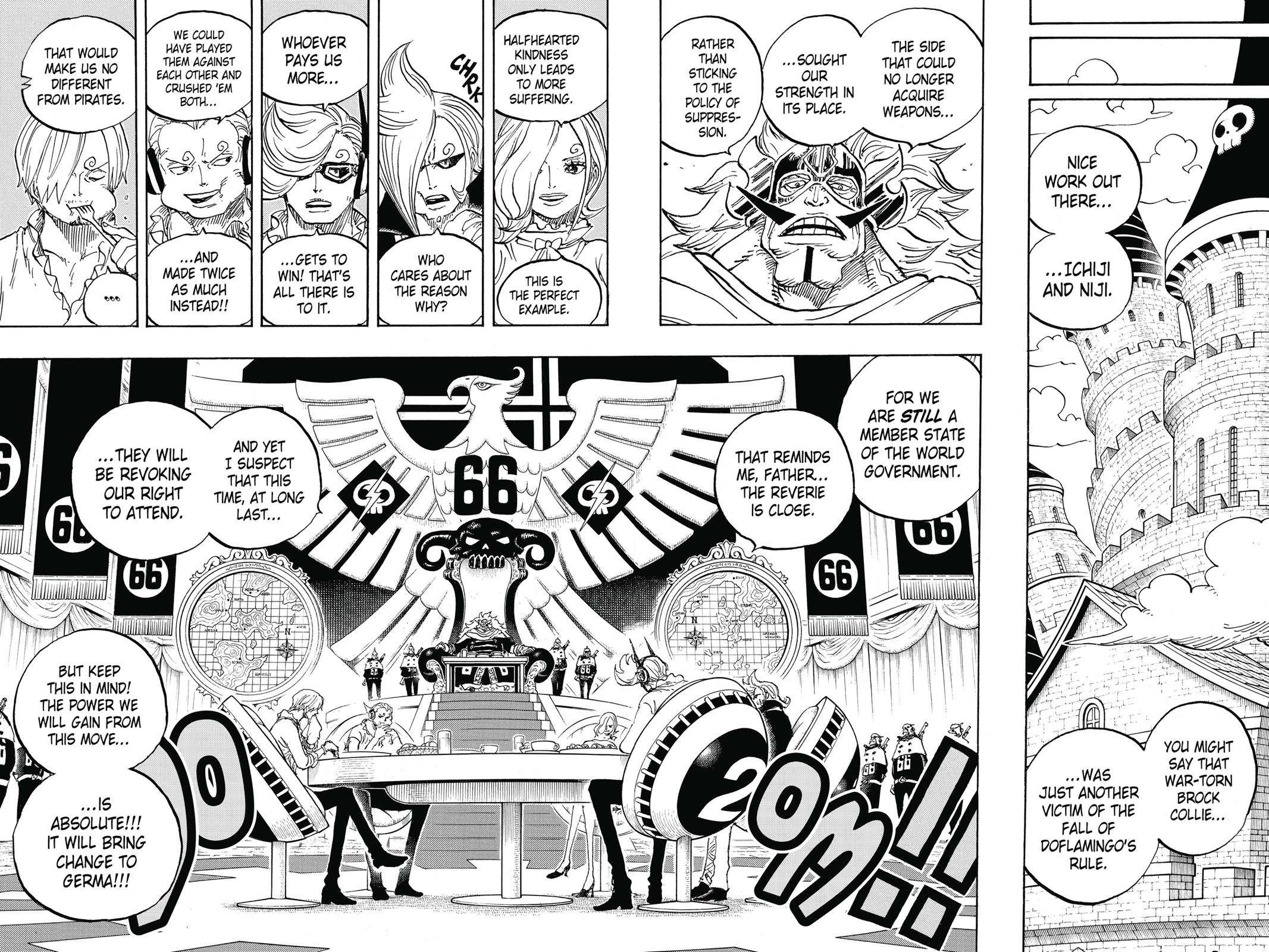 One Piece, Chapter 839 image 009