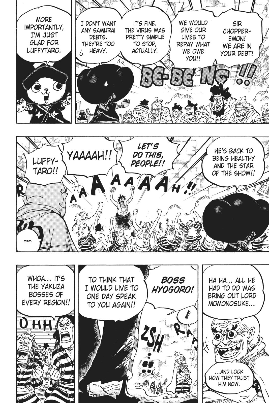 One Piece, Chapter 952 image 008