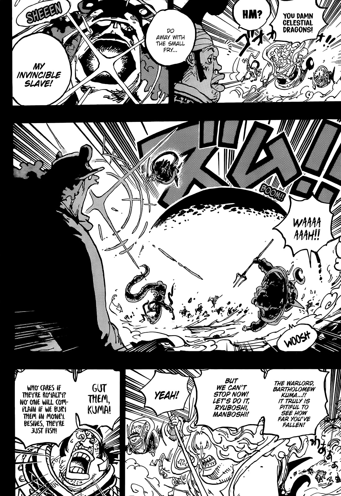 One piece, Chapter 1084 The Attempted Murder Of A Celestial Dragon image 12