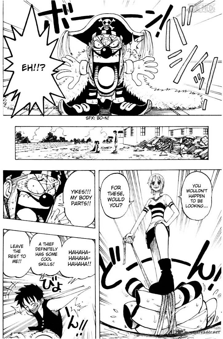 One piece, Chapter 20  A Thiefs Philosophy image 18