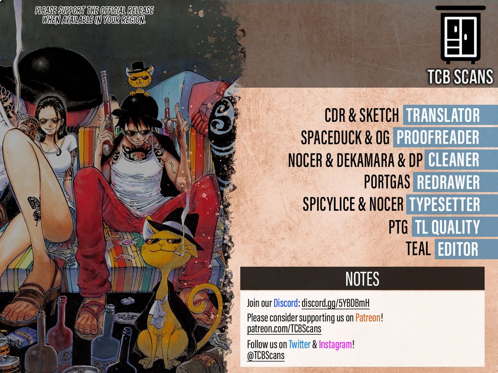 One Piece, Chapter 1032 image 01