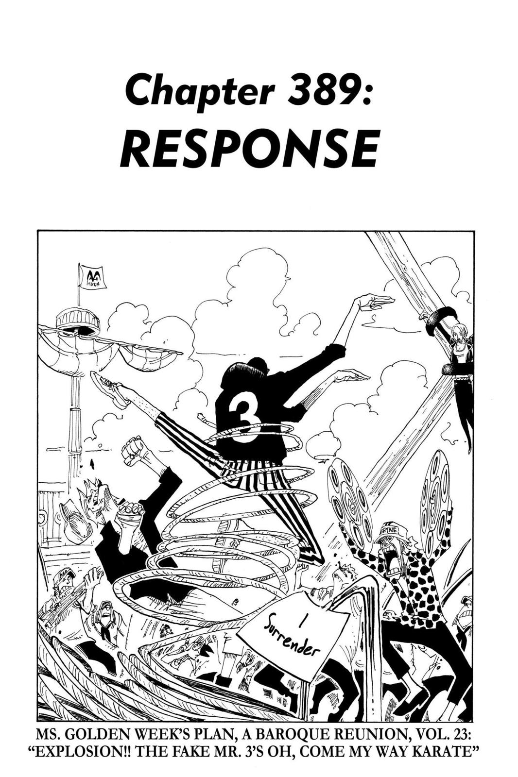 One Piece, Chapter 389 image 007