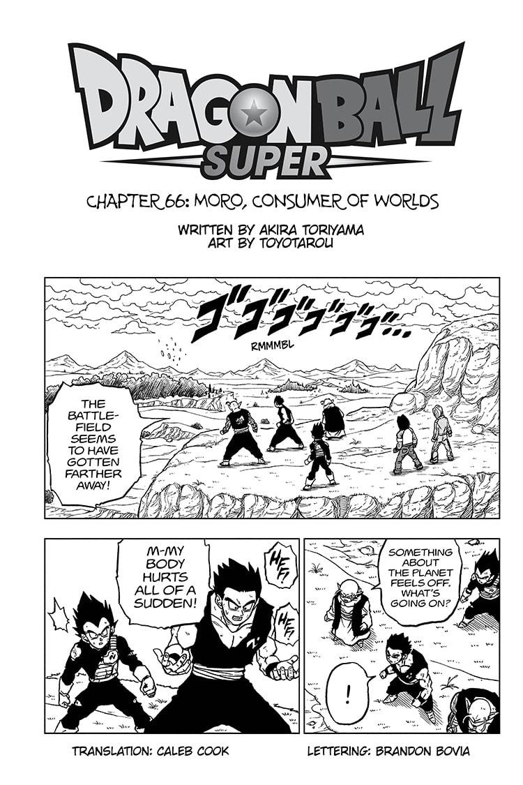 Dragon Ball Super, Chapter 66 image 01